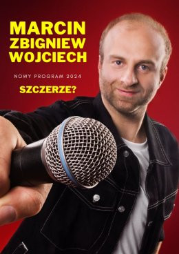 Rydułtowy Wydarzenie Stand-up Marcin Zbigniew Wojciech - "SZCZERZE?'"