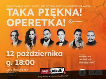 Rydułtowy Wydarzenie Koncert Taka Piękna! Operetka! Wakacje