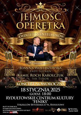 Rydułtowy Wydarzenie Koncert Jejmość Operetka z Kwintetem Dżentelmenów