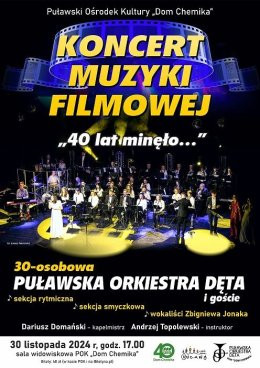 Puławska Orkiestra Dęta i goście-Koncert muzyki filmowej 