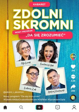 Rybnik Wydarzenie Kabaret Zdolni i Skromni - "Da się zrozumieć"