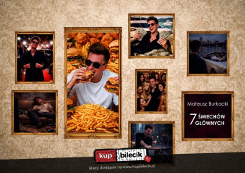 Rybnik Wydarzenie Stand-up Mateusz Burkacki w programie "7 śmiechów głównych"