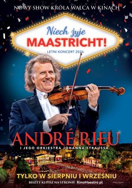 Rydułtowy Wydarzenie Film w kinie „André Rieu. Niech żyje Maastricht!” Retransmisja letniego koncertu z Maastricht 2026