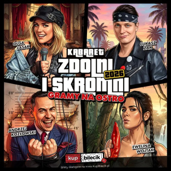 Rydułtowy Wydarzenie Kabaret Zdolni i Skromni - "Gramy na ostro"