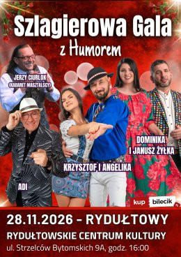 Rydułtowy Wydarzenie Koncert Szlagierowa Gala z humorem
