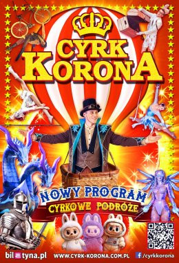 Rybnik Wydarzenie Inne wydarzenie Cyrk Korona - Nowy Program 2026 - Cyrkowe Podróże