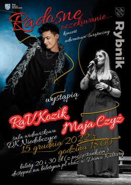 Rybnik Wydarzenie Koncert Maja Czyż i RaV Kozik