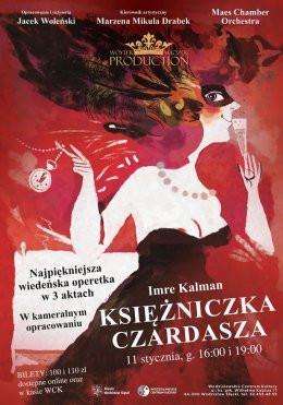 Wodzisław Śląski Wydarzenie Koncert Noworoczna Gala Wiedeńska - Operetka "Księżniczka Czardasza" w WCK