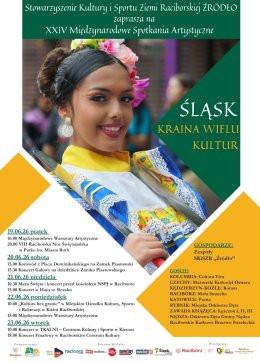 Racibórz Wydarzenie Koncert XXIV Międzynarodowe Spotkania Artystyczne Śląsk - Kraina Wielu Kultur
