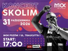 Pszów Wydarzenie Koncert SKOLIM NA ŻYWO W PSZOWIE!