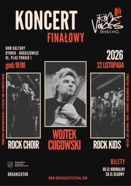 Rybnik Wydarzenie Koncert Rock Voices Festival 2026 - koncert finałowy z Wojtkiem Cugowskim