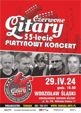 Wodzisław Śląski Wydarzenie Koncert Czerwone Gitary - 55-lecie. Platynowy koncert